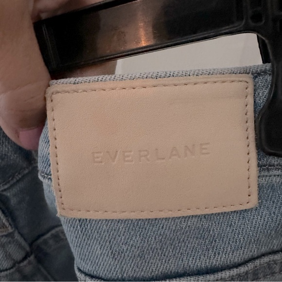 Everlane Cheeky Bootcut Cropped Jean in sunbleached blue size 27 - Picture 7 of 9